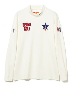 〈MEN〉 ORANGE LABEL / スターフラッグロゴ ツアー モックネック シャツ