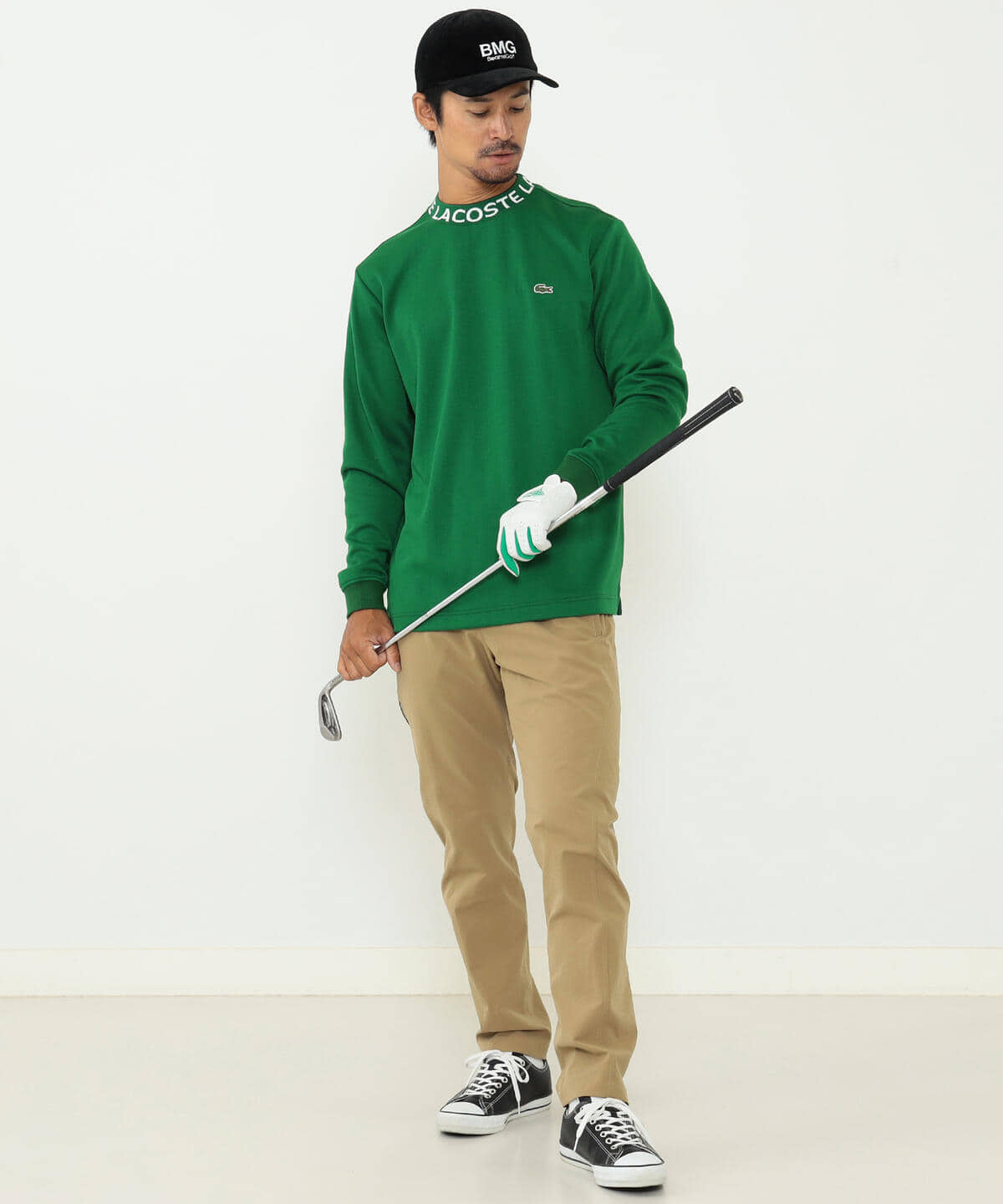 BEAMS GOLF（ビームス ゴルフ）〈MEN〉Lacoste for BEAMS GOLF / 別注 モックネックシャツ（Tシャツ・カットソー  カットソー）通販｜BEAMS