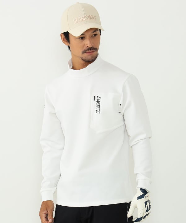 最終価格】BEAMS GOLF ビームスゴルフ ストレッチ モックネックシャツ