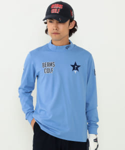 〈MEN〉 ORANGE LABEL / スターフラッグロゴ ツアー モックネック シャツ 2023AW