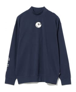 【別注】MALBON GOLF / Buckets センターロゴ モックネックシャツ