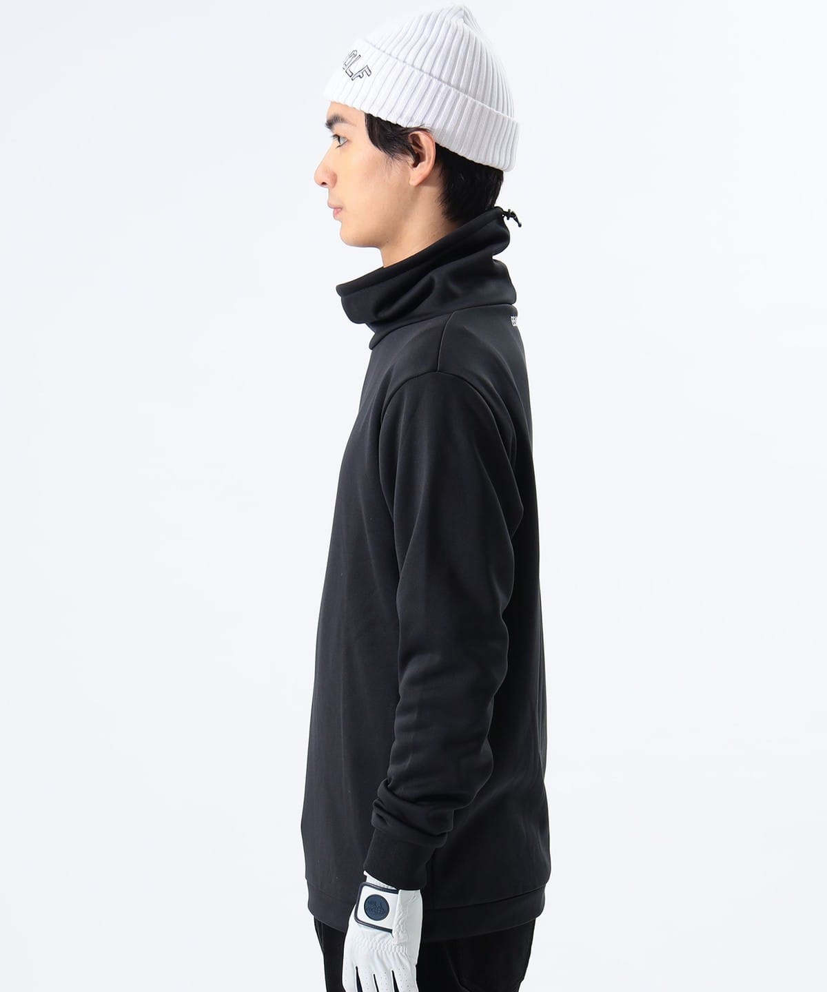 ビームスゴルフ　ORANGE LABEL 裏フリース ファンネルネック BEAMS GOLF（ビームス ゴルフ）ORANGE LABEL / 裏フリース