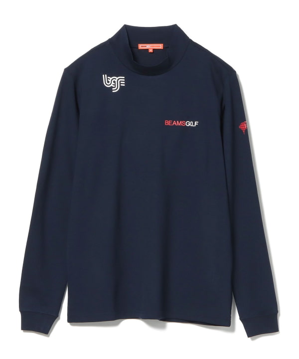 BEAMS GOLF（ビームス ゴルフ）〈MEN〉ORANGE LABEL / USシリーズ LS モックネックシャツ（Tシャツ・カットソー カットソー ）通販｜BEAMS