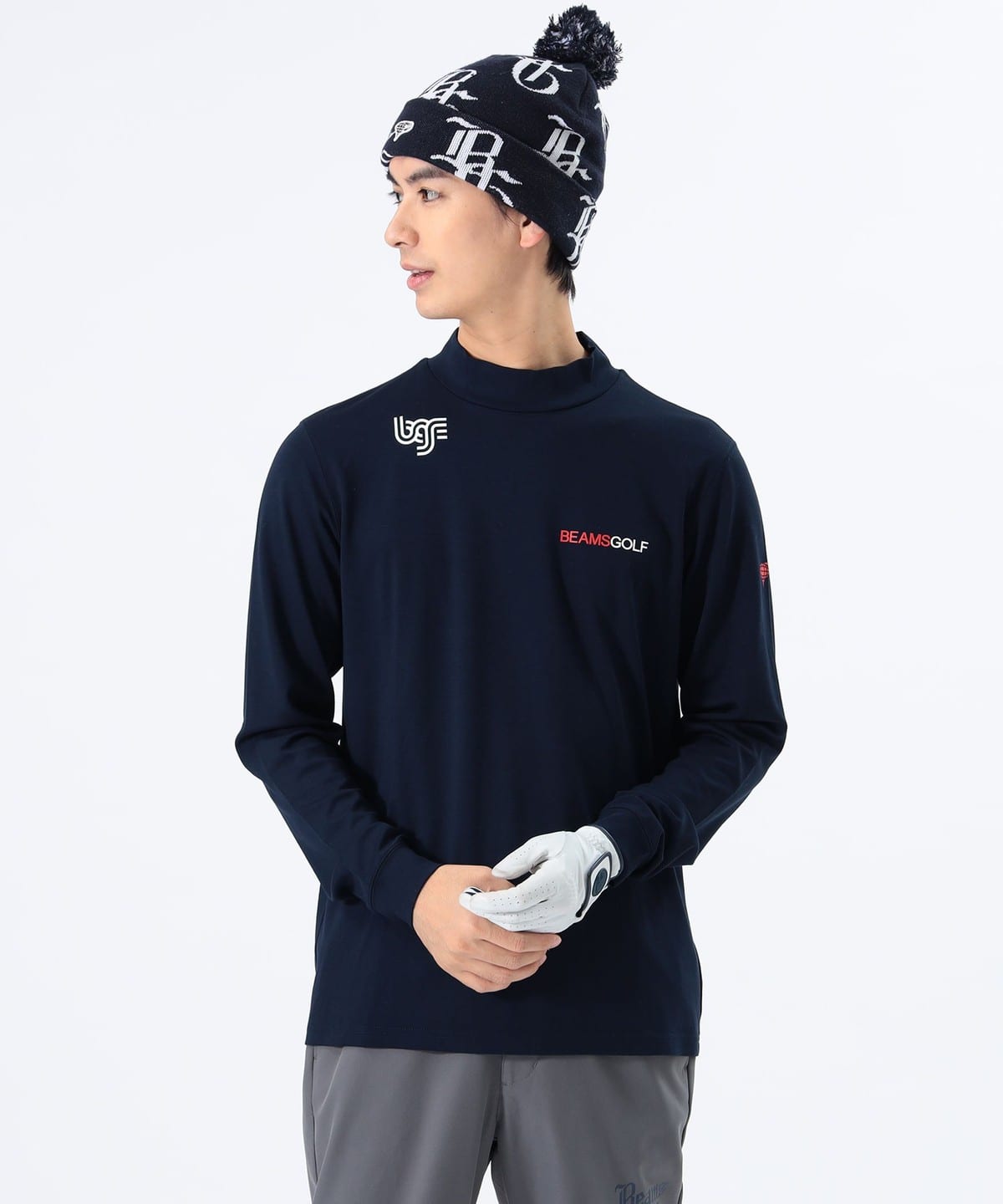 BEAMS GOLF（ビームス ゴルフ）〈MEN〉ORANGE LABEL / USシリーズ LS モックネックシャツ（Tシャツ・カットソー  カットソー）通販｜BEAMS