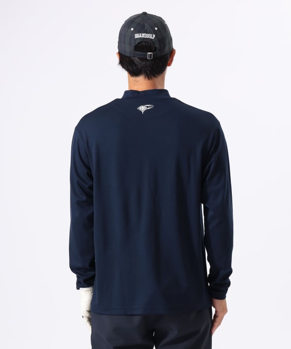 BEAMS GOLF ビームスゴルフ　長袖 Mサイズ BEAMS GOLF（ビームス ゴルフ）PURPLE LABEL / ハーフジップ