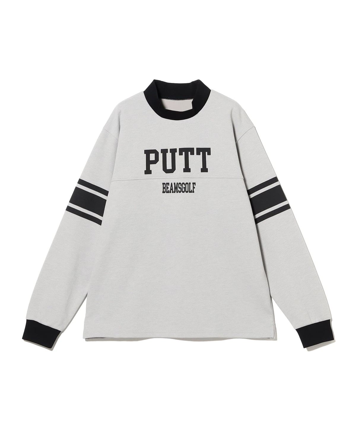 BEAMS GOLF（ビームス ゴルフ）ORANGE LABEL / 配色 ジャカード モック