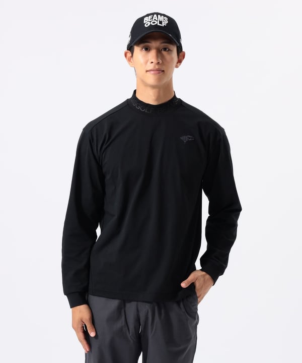 BEAMS GOLF（ビームス ゴルフ）ORANGE LABEL / エンボスロゴ モック