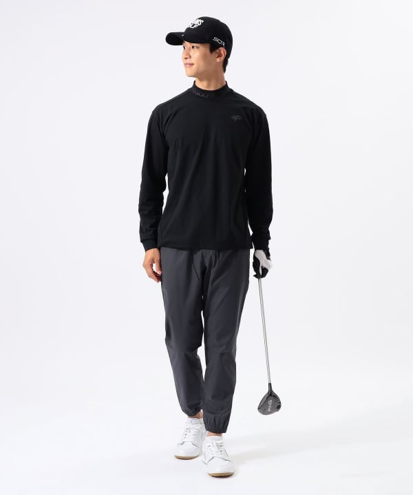 ORANGE標/壓花Logo高領T卹（吸濕排汗、快乾、防紫外線）
