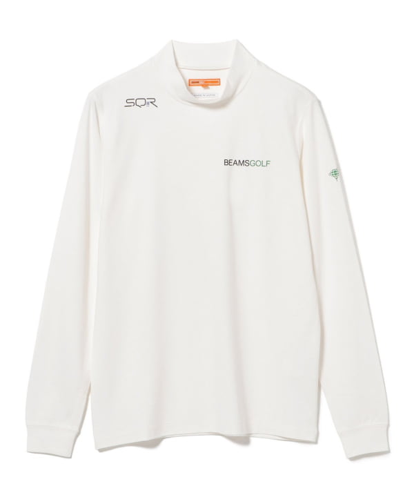 ORANGE LABEL / USシリーズ SQR ロングスリーブ モックネックシャツ（UVカット）