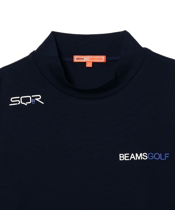 ORANGE LABEL / USシリーズ SQR ロングスリーブ モックネックシャツ（UVカット）