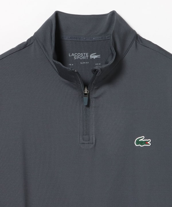 LACOSTE / ウルトラドライ ストレッチ ハーフジップ ゴルフシャツ