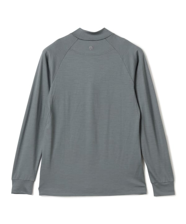 【別注】Marmot /  メリノウール ロングスリーブ モックネックシャツ
