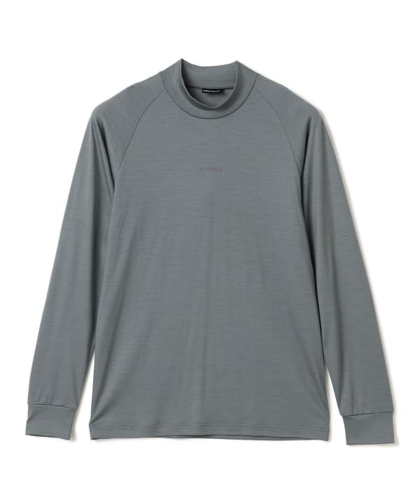 【別注】Marmot /  メリノウール ロングスリーブ モックネックシャツ