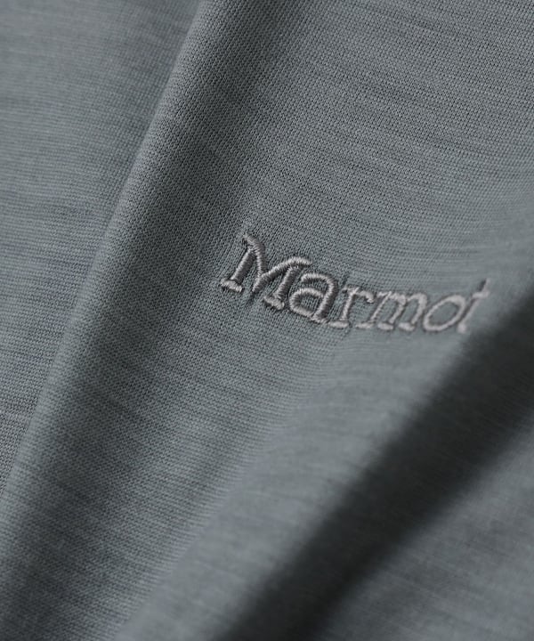 【別注】Marmot /  メリノウール ロングスリーブ モックネックシャツ