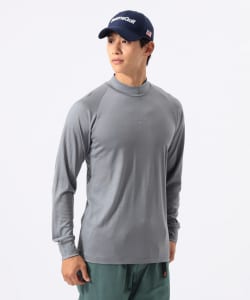【別注】Marmot /  メリノウール ロングスリーブ モックネックシャツ