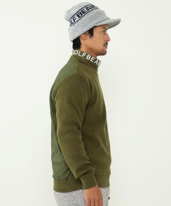 BEAMS GOLF（ビームス ゴルフ）BEAMS GOLF ORANGE LABEL / ニット×中綿