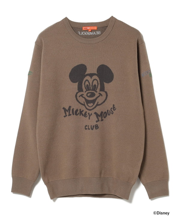 MEN〉BEAMS GOLF ORANGE LABEL / Disney（ディズニー） 襟付き プル