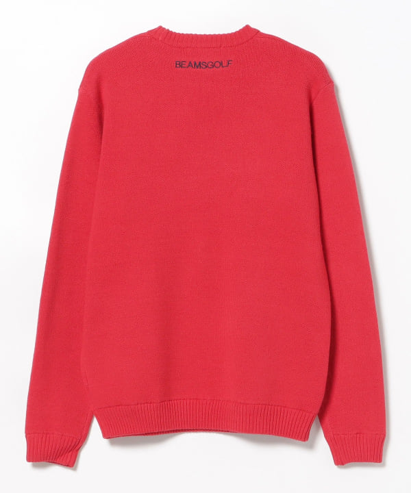 BEAMS GOLF（ビームス ゴルフ）ORANGE LABEL / Bマーク ニット
