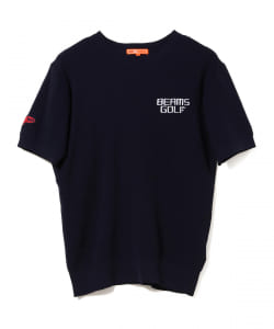 BEAMS GOLF ORANGE LABEL / 半袖 ワッフルニット