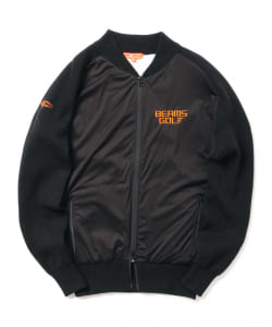 BEAMS GOLF ORANGE LABEL / 防風 ストレッチ ニットブルゾン