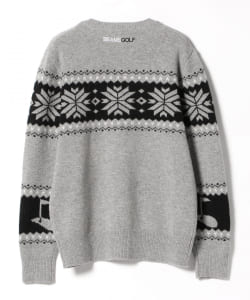 BEAMS GOLF ORANGE LABEL / ノルディック セーター