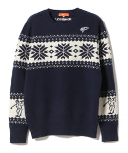 BEAMS GOLF ORANGE LABEL / ノルディック セーター