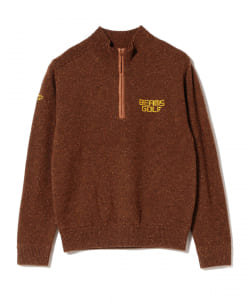 BEAMS GOLF ORANGE LABEL / カラー ネップ プルオーバー セーター
