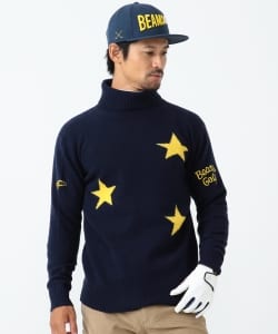 BEAMS GOLF ORANGE LABEL / 3STAR タートルネック セーター