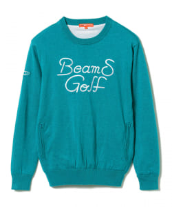 BEAMS GOLF ORANGE LABEL / 防風 クルーネック セーター