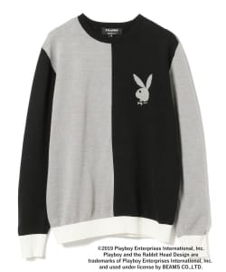▲PLAYBOY×BEAMS GOLF / 別注 3カラー クルーネック セーター