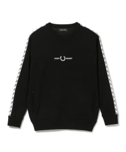 〈MEN〉FRED PERRY × BEAMS GOLF / 別注 ローレルテープ クルーネック セーター