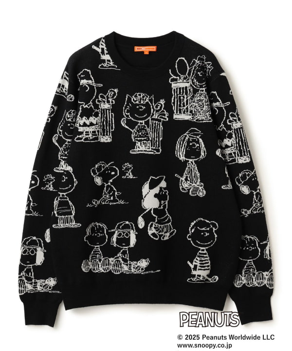 ビームスゴルフ 月面 ジャガード クルーニット 82150023647_C_1.jpg