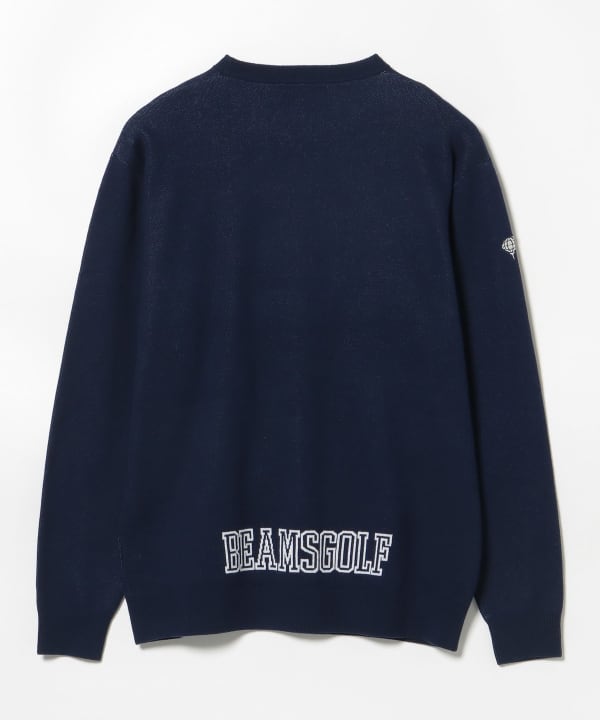 BEAMS GOLF（ビームス ゴルフ）ORANGE LABEL / リス総柄 プルオーバー