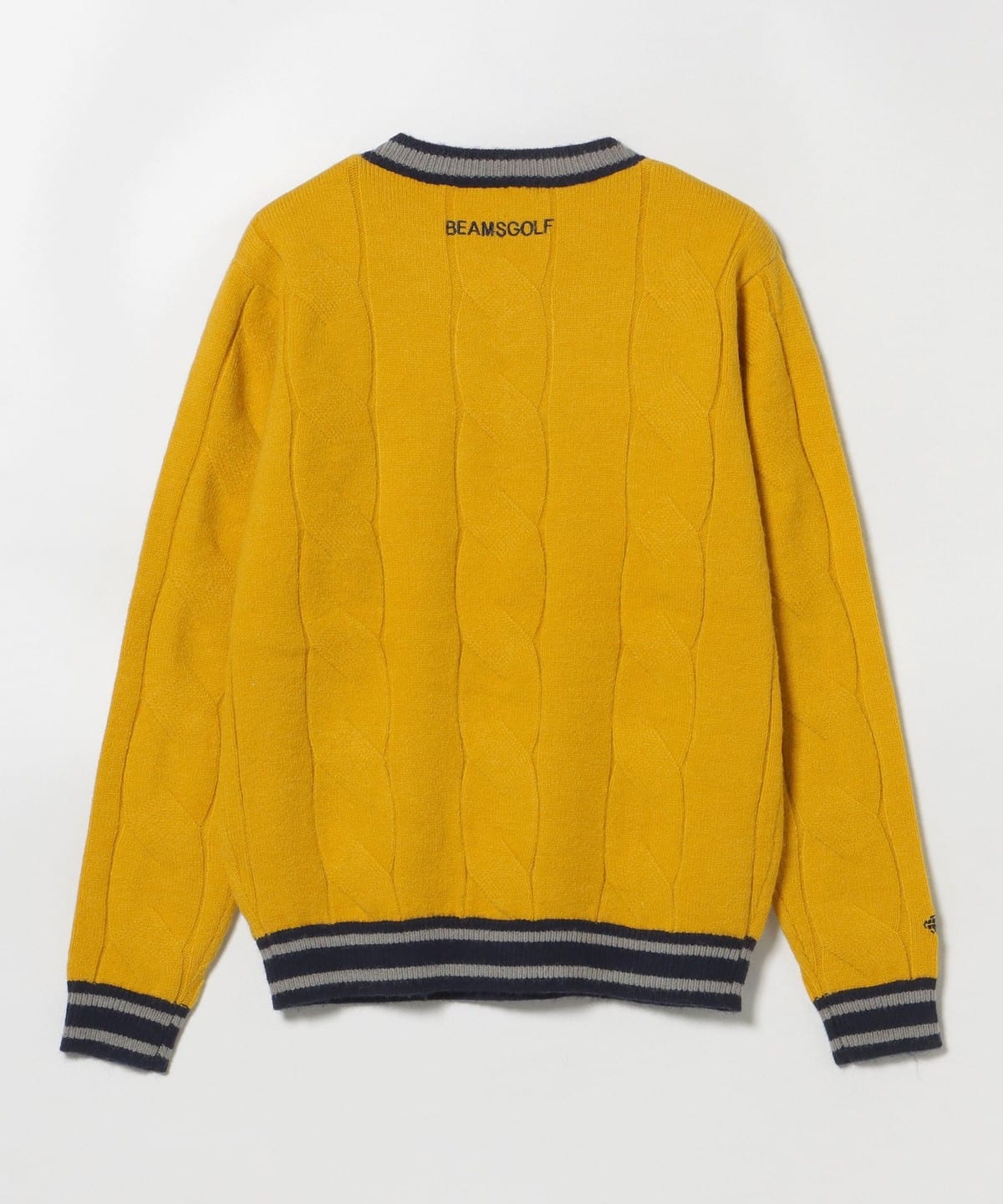 BEAMS GOLF（ビームス ゴルフ）ORANGE LABEL / リブライン Vネック