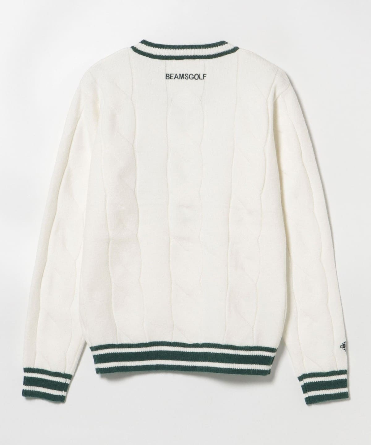 BEAMS GOLF（ビームス ゴルフ）ORANGE LABEL / リブライン Vネック