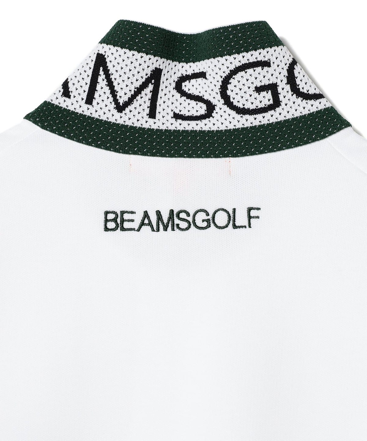 BEAMS GOLF（ビームス ゴルフ）ORANGE LABEL / 襟裏ロゴ ハーフジップ