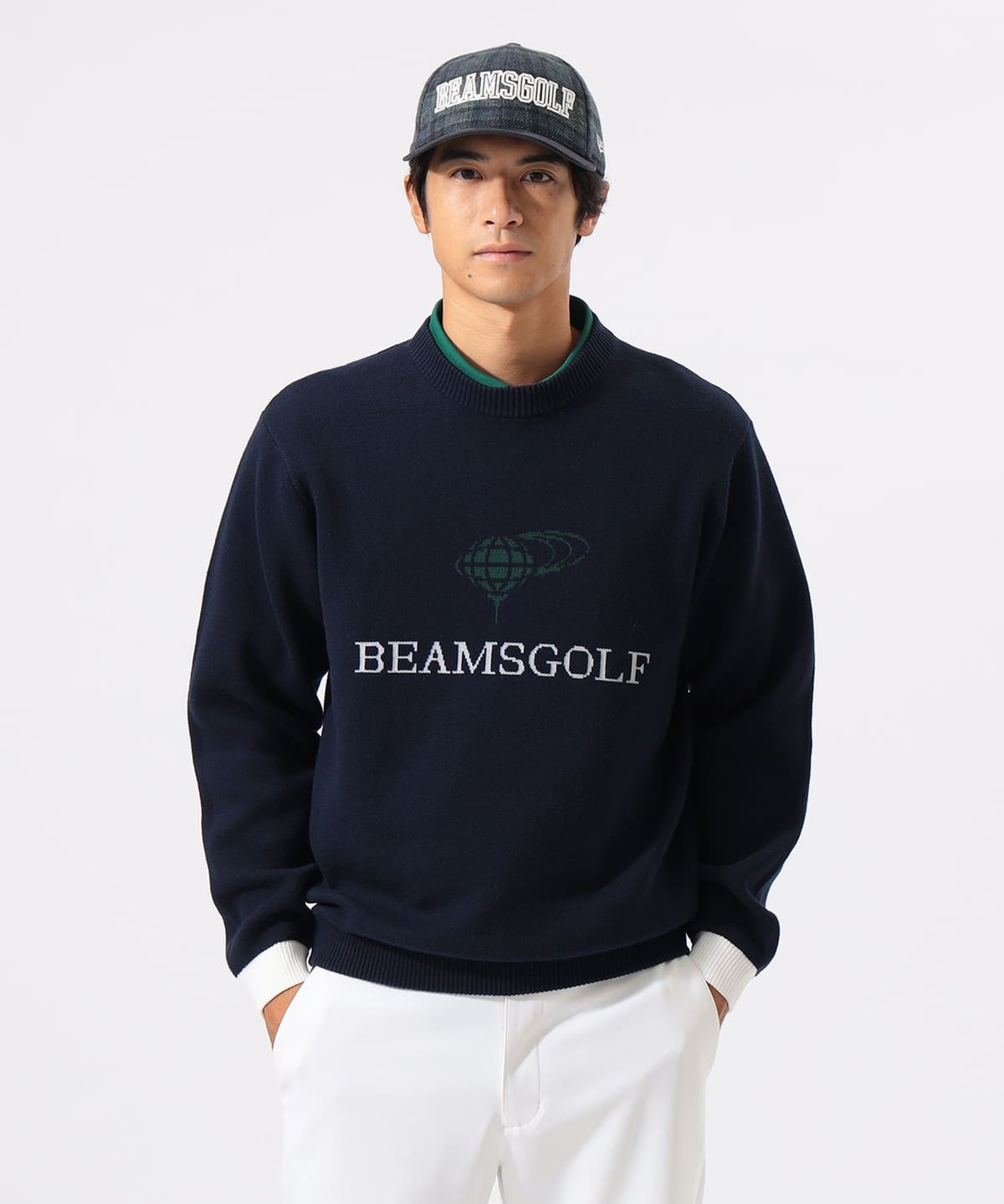 BEAMS GOLF（ビームス ゴルフ）ORANGE LABEL / ジャカードロゴ バイ