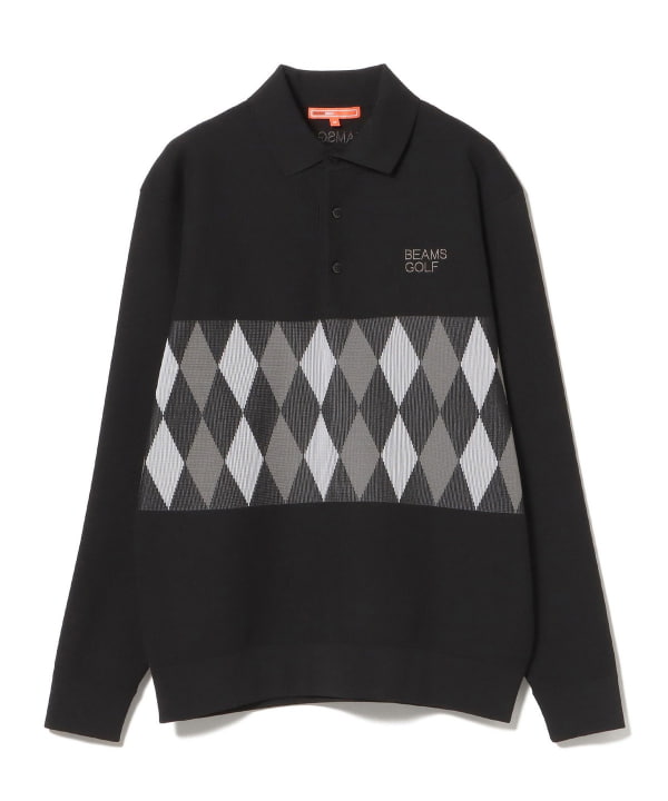 BEAMS GOLF（ビームス ゴルフ）ORANGE LABEL / アーガイル柄 ロング