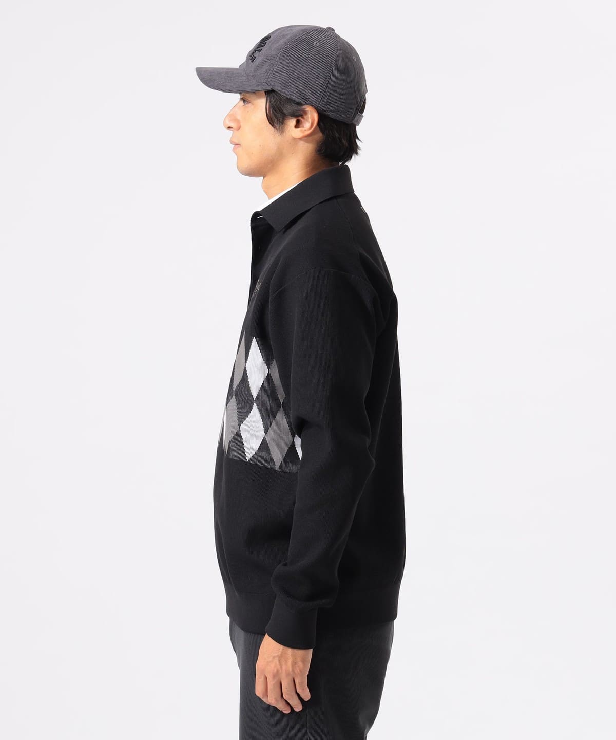 BEAMS GOLF（ビームス ゴルフ）ORANGE LABEL / アーガイル柄 ロング