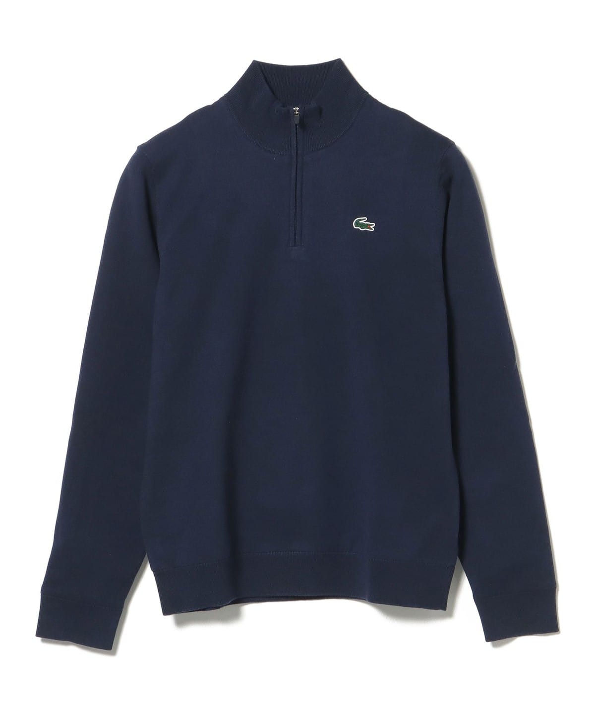 BEAMS GOLF（ビームス ゴルフ）LACOSTE / ウールブレンド ハーフジップ