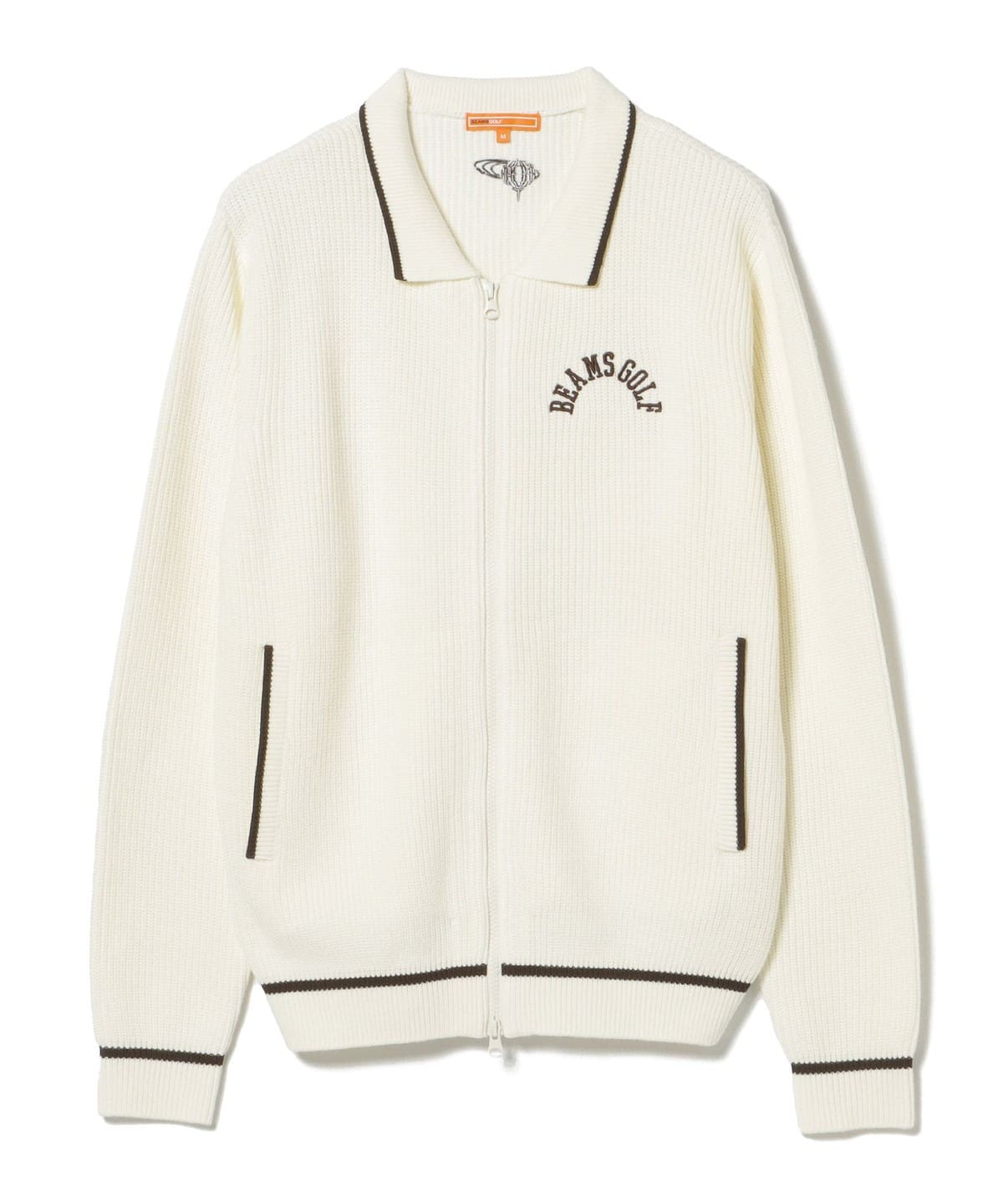 BEAMS GOLF（ビームス ゴルフ）ORANGE LABEL / アーチロゴ ニット