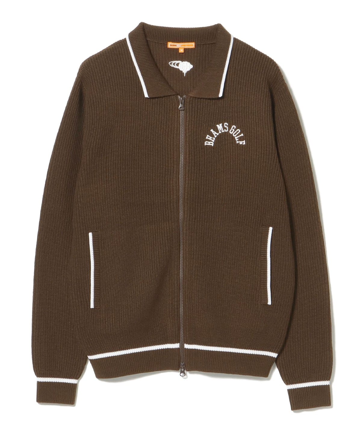 BEAMS GOLF（ビームス ゴルフ）ORANGE LABEL / アーチロゴ ニット