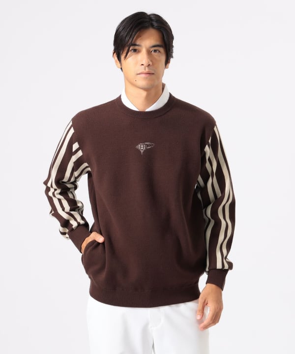 美品　ビームスゴルフ　ストライプ　ニットブルゾン　ワッペン　ゴルフウェア 楽天市場】【中古】ビームスゴルフ BEAMS GOLF PURPLE LABEL