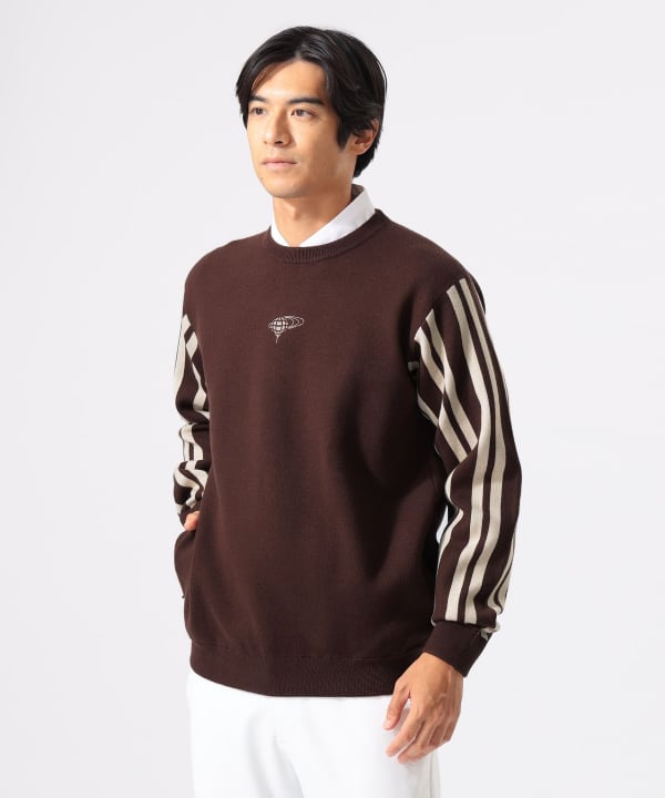 新品！  GOLF　ストライプセーター BEAMS GOLF（ビームス ゴルフ）ORANGE LABEL / クラブハウス