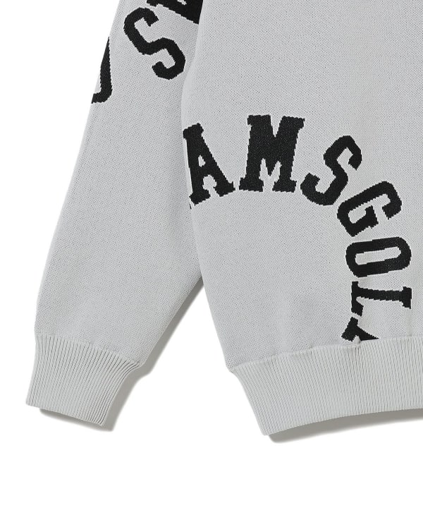 美品 BEAMS GOLF エアシャット 裏地付き ニット プルオーバー 24年 BEAMS GOLF（ビームス ゴルフ）ORANGE LABEL / エアシャット 裏