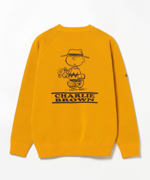 ビームスゴルフ スウェット イエロー ハイネック ストレッチ 総柄 BEAMS GOLF（ビームス ゴルフ）〈WOMEN〉 ORANGE LABEL