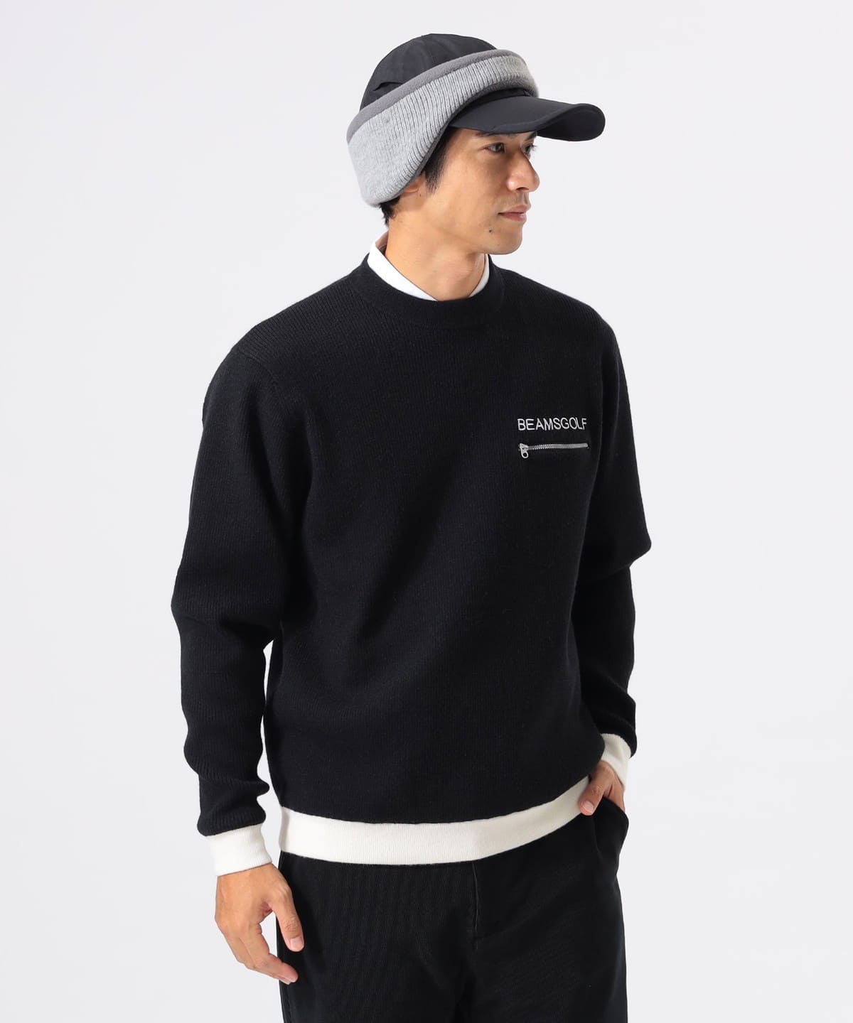 BEAMS GOLF（ビームス ゴルフ）ORANGE LABEL / 裏地付き バイカラー