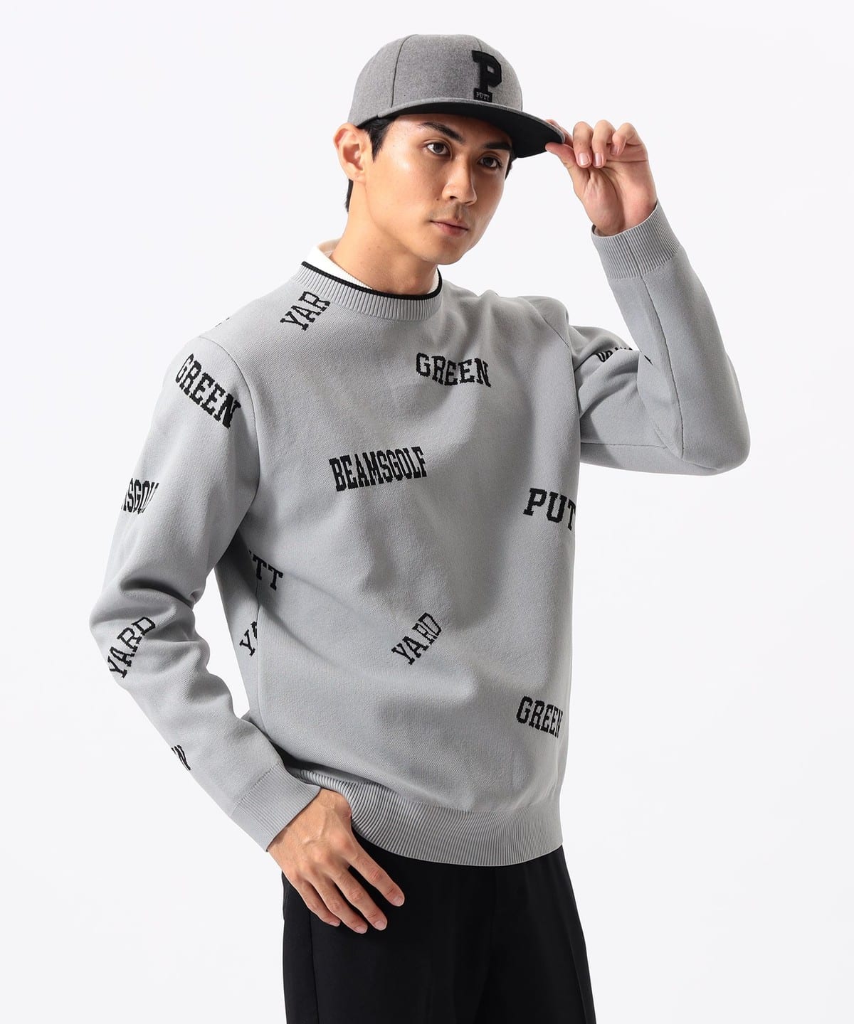 BEAMS GOLF（ビームス ゴルフ）ORANGE LABEL / アーカイブロゴ 総柄