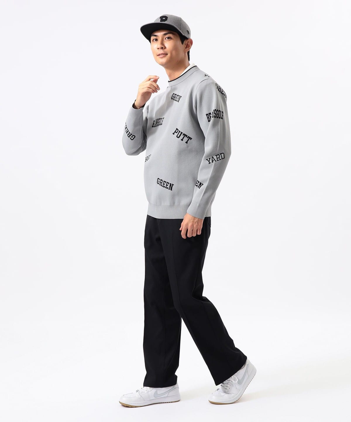 BEAMS GOLF（ビームス ゴルフ）ORANGE LABEL / アーカイブロゴ 総柄