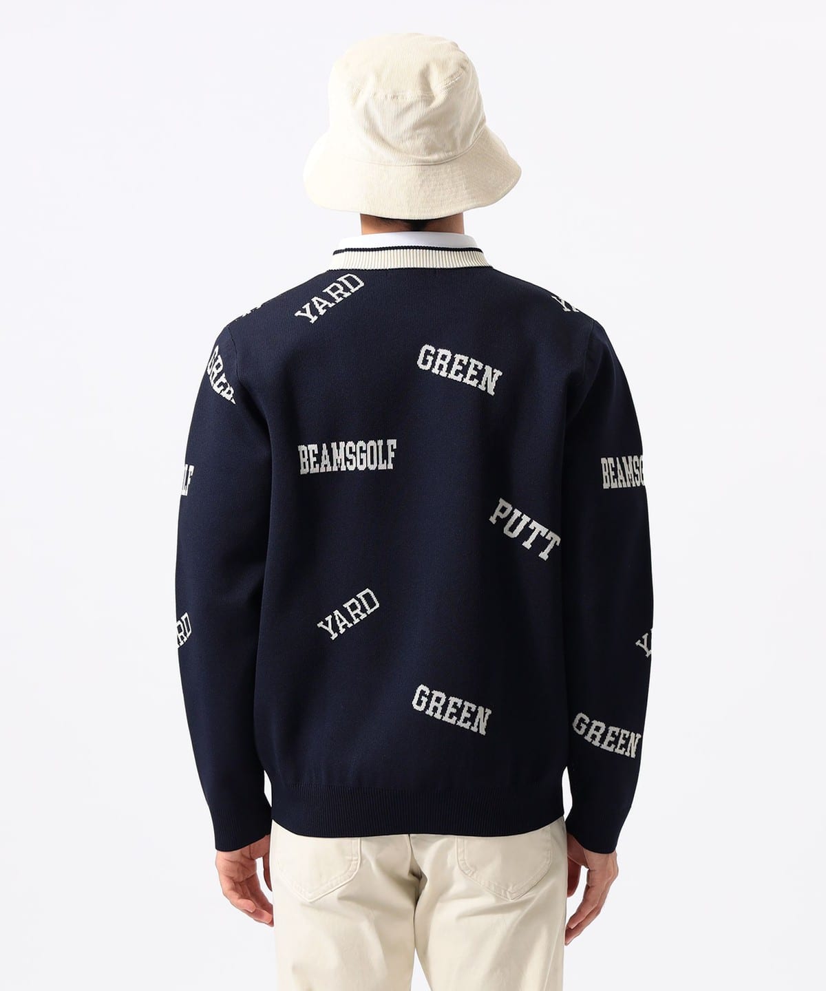 BEAMS GOLF（ビームス ゴルフ）ORANGE LABEL / アーカイブロゴ 総柄